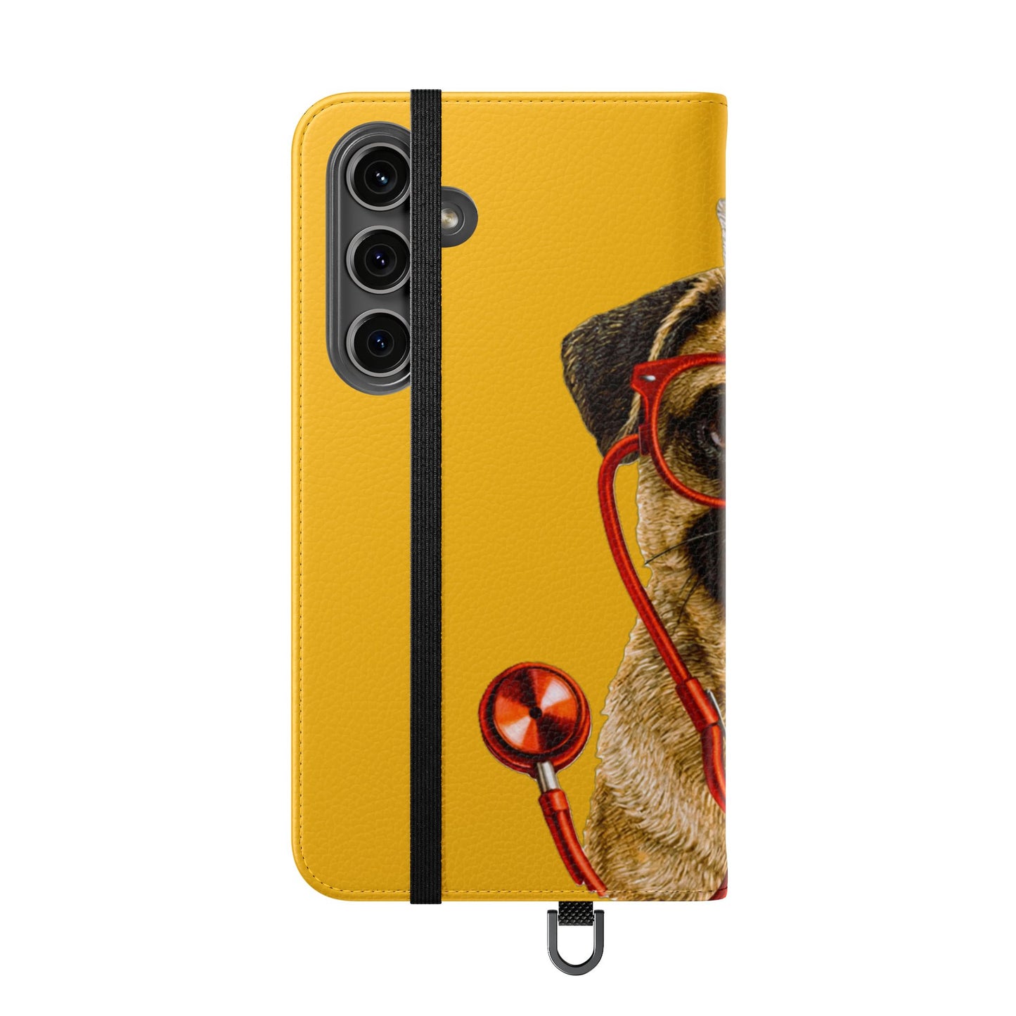 Pug Nurse Flip Phone Case – Cute Medical Phone Cover