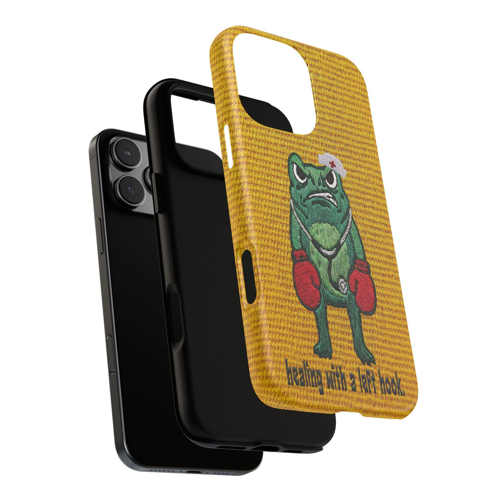 Tough Cases: 'Healing With a Left Hook' Boxing Nurse Phone Case
