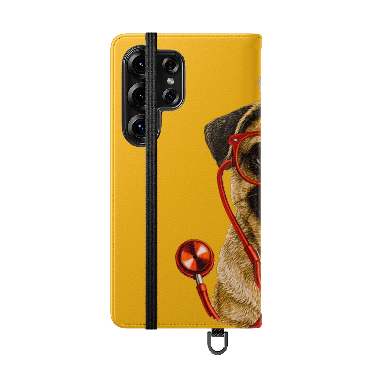 Pug Nurse Flip Phone Case – Cute Medical Phone Cover