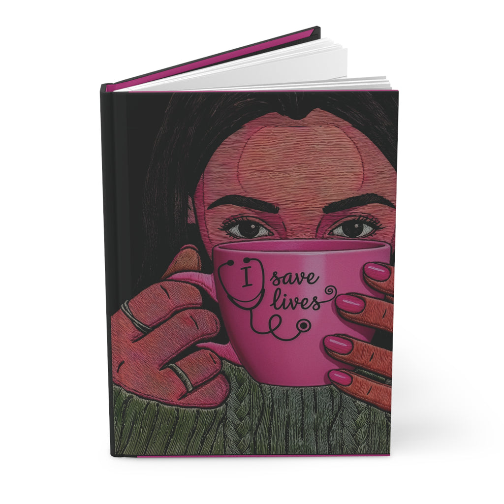 Healthcare Worker Hardcover Journal — Exclusive Matte Design