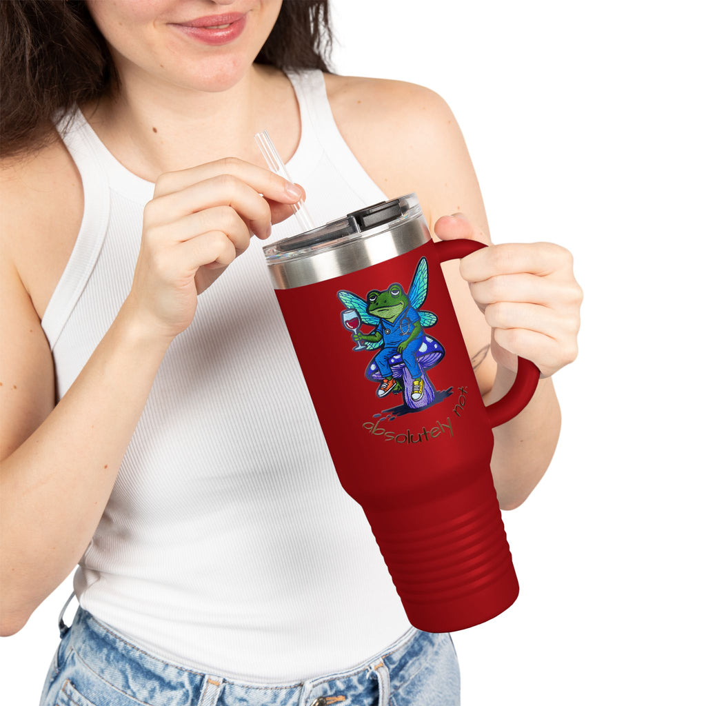 Nurse 'Off Work — Absolutely Not!' 40oz Insulated Travel Mug