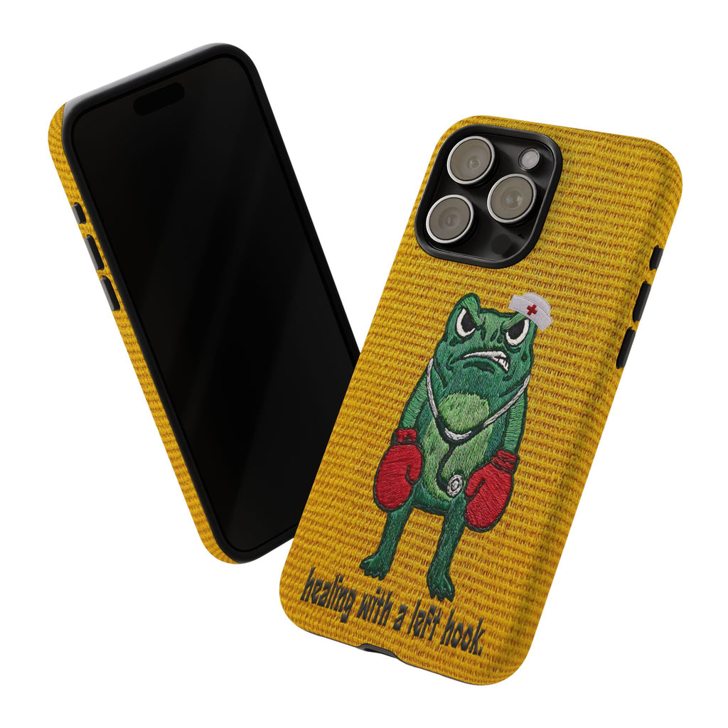 Tough Cases: 'Healing With a Left Hook' Boxing Nurse Phone Case