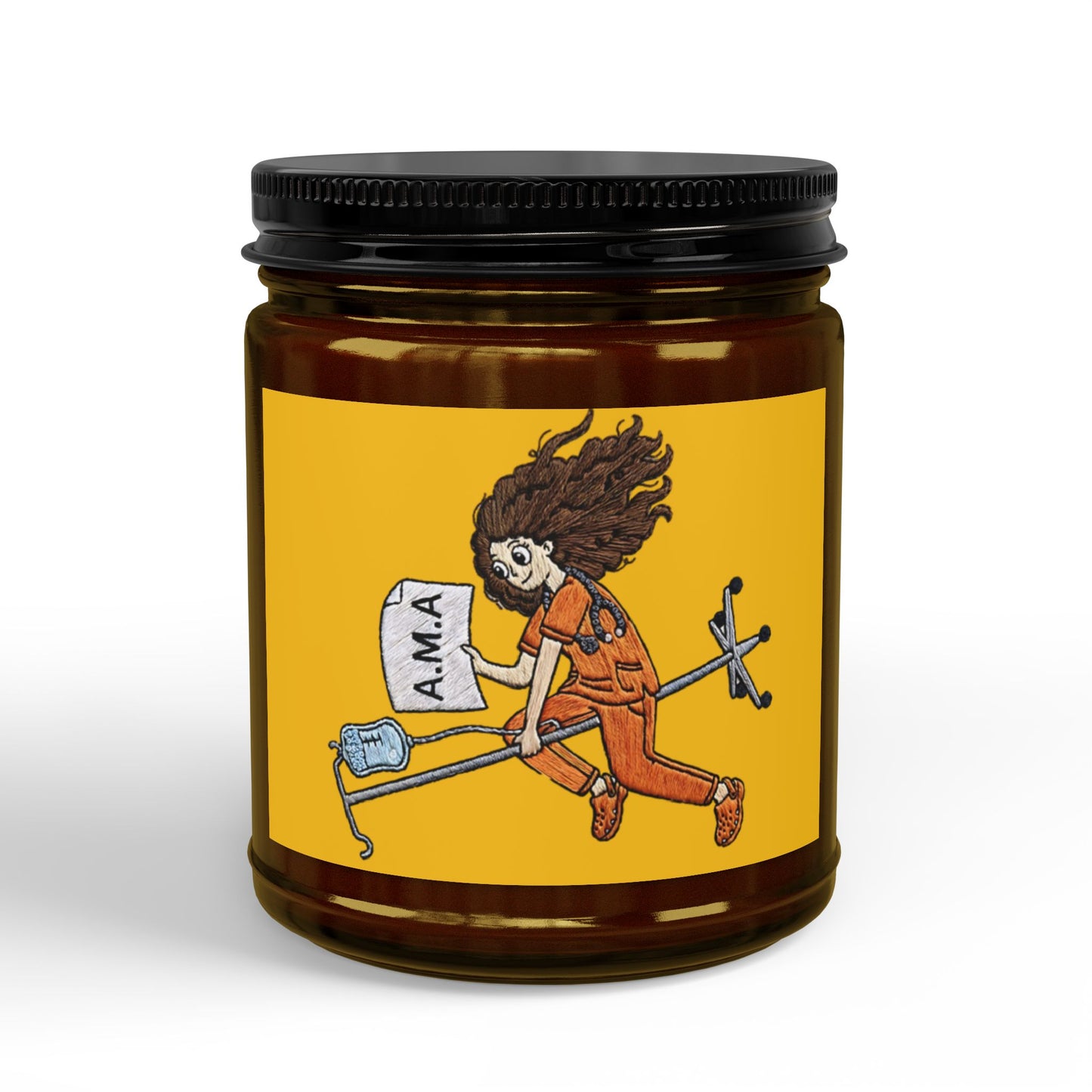 Scented Soy Candle — A.M.A. Witching Hour: IV Pole Exit Candle” (4oz & 9oz)