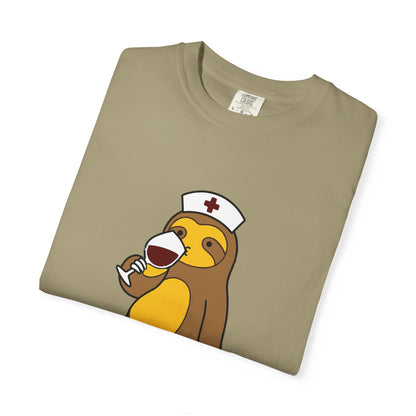 Sloth Nurse T-Shirt — Thanking you for Her Service  Cute, Funny Medical Gift