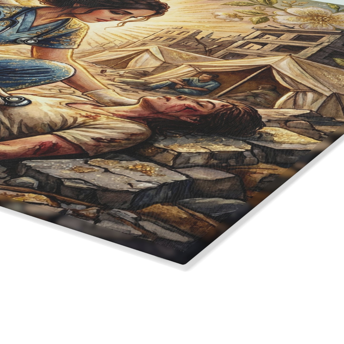 Glass Cutting Board — Guardian Angel Rescue
