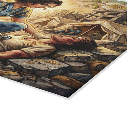Glass Cutting Board — Guardian Angel Rescue