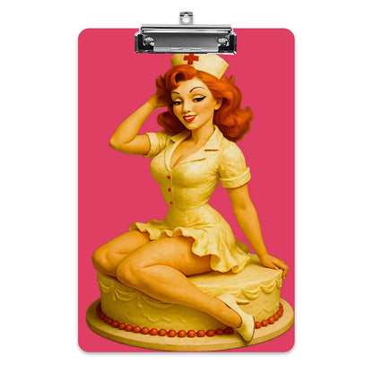 Acrylic Nurse Cake Clipboard
