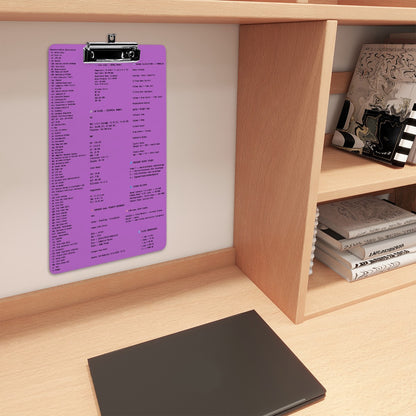 Nurse Fairy Magic + Medical Reference Clipboards