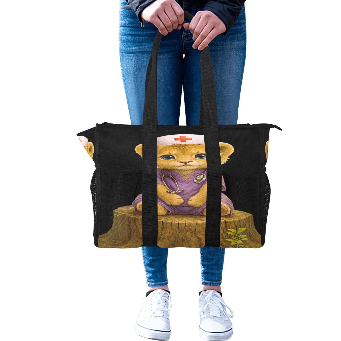 Little Lion Nurse Utility Tote for Healthcare Heroes