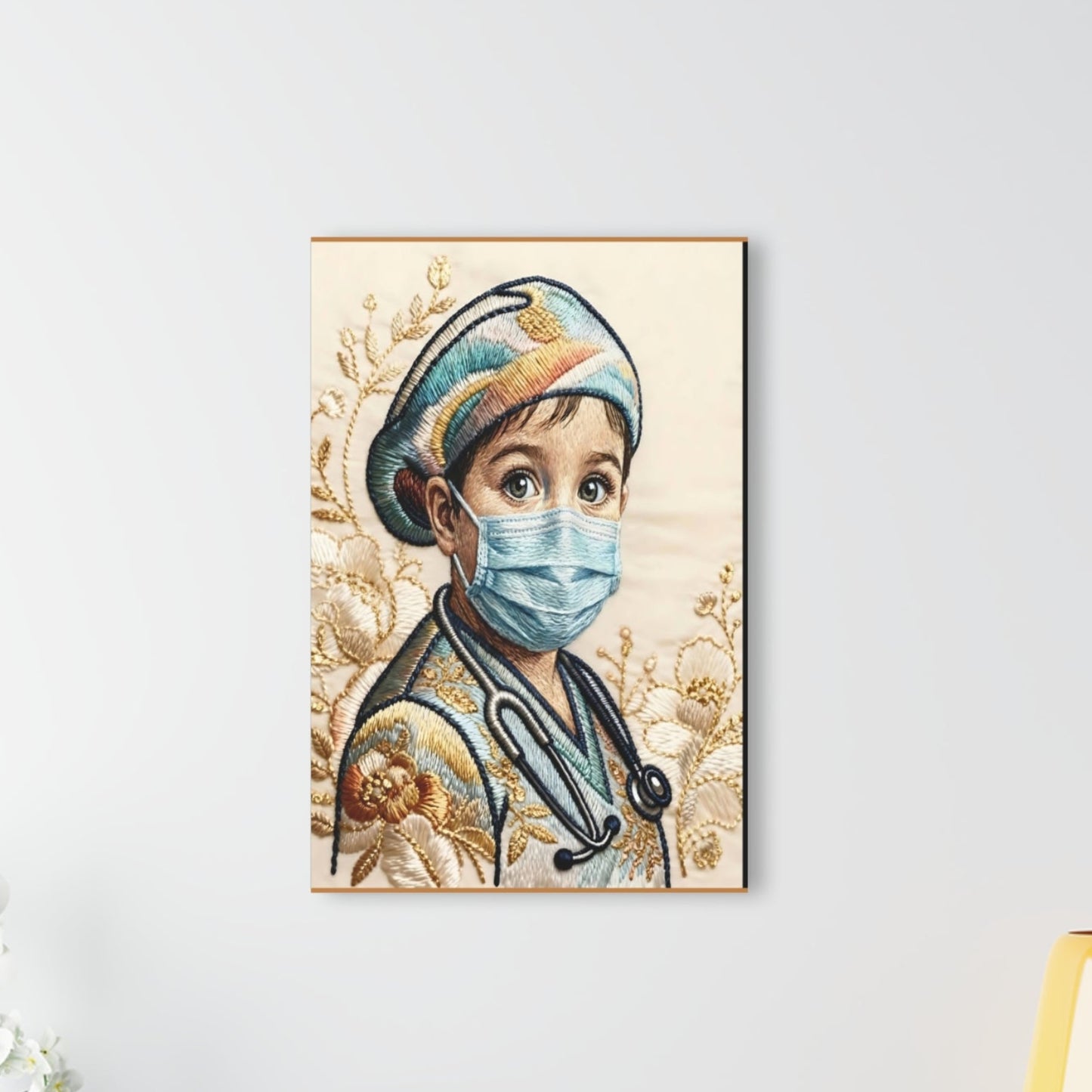 Future healer Acrylic Print — Future Medical Hero Wall Art (French Cleat Hanging)