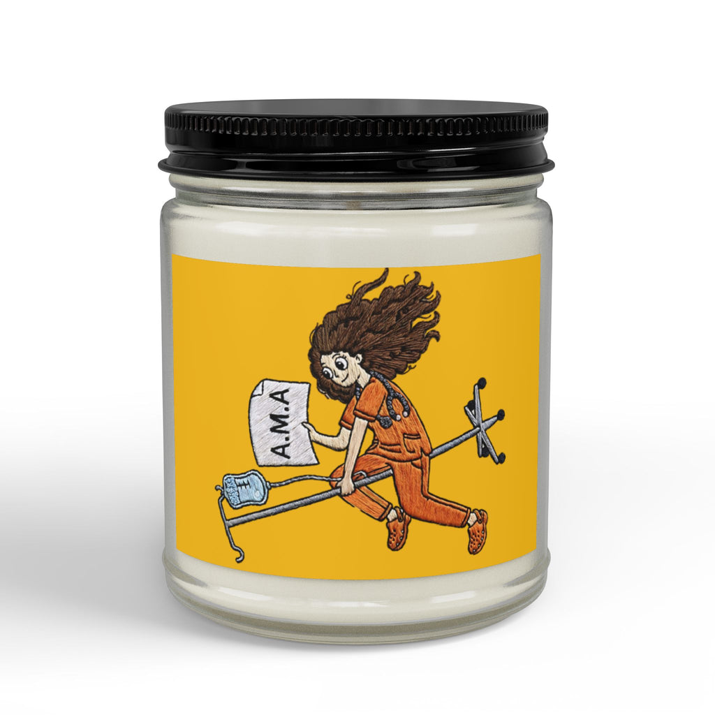 Scented Soy Candle — A.M.A. Witching Hour: IV Pole Exit Candle” (4oz & 9oz)