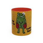 Boxing  Nurse Frog Coffee Mug (11, 15oz)