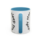 Bee Nurse Coffee Mug — Cute ‘Sleep Phy’ Floral Accent Mug (11/15oz)