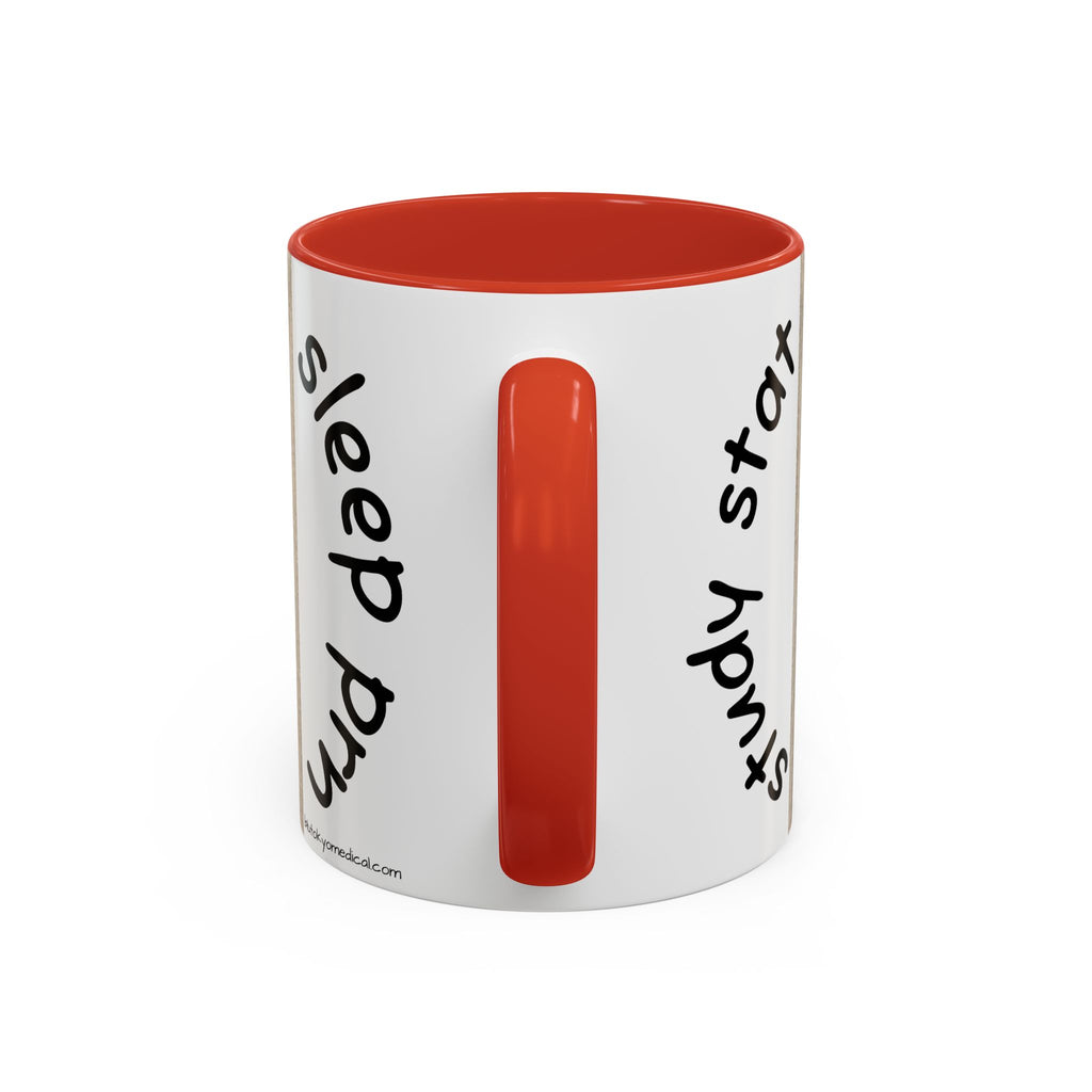 Bee Nurse Coffee Mug — Cute ‘Sleep Phy’ Floral Accent Mug (11/15oz)