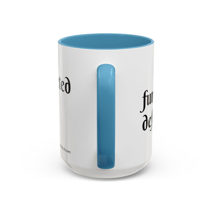 CNA Skunk Warrior Accent Coffee Mug — "Funk defeated,Care Completed"