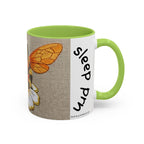 Bee Nurse Coffee Mug — Cute ‘Sleep Phy’ Floral Accent Mug (11/15oz)