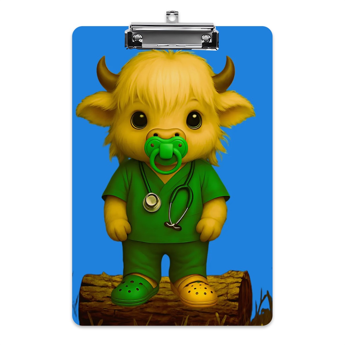 Little Healer on Duty – Front & Back Acrylic Clipboard