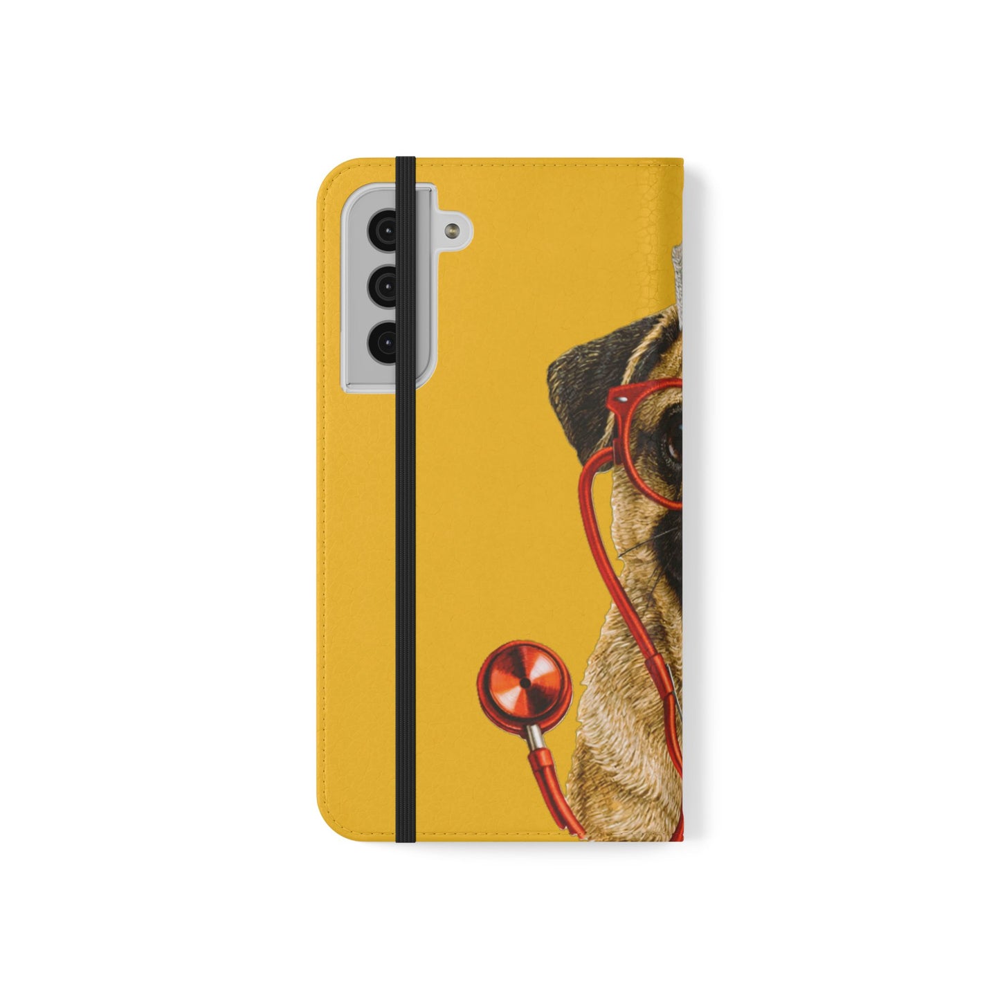 Pug Nurse Flip Phone Case – Cute Medical Phone Cover