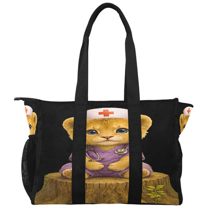 Little Lion Nurse Utility Tote for Healthcare Heroes