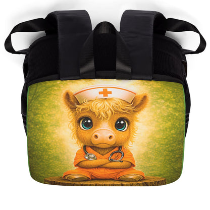 Baby Pony Healthcare Backpack — Cute Medical-Themed Shoulder Bag for Kids & Caregivers