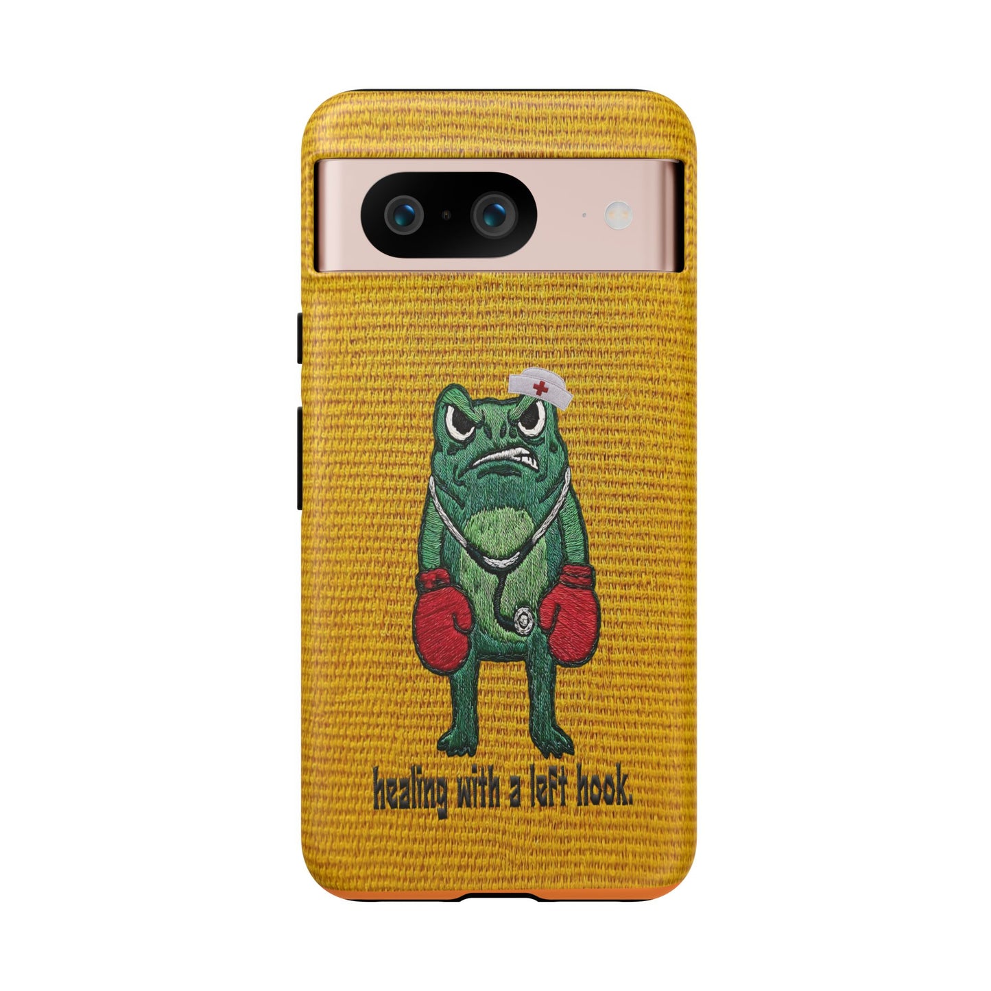 Tough Cases: 'Healing With a Left Hook' Boxing Nurse Phone Case