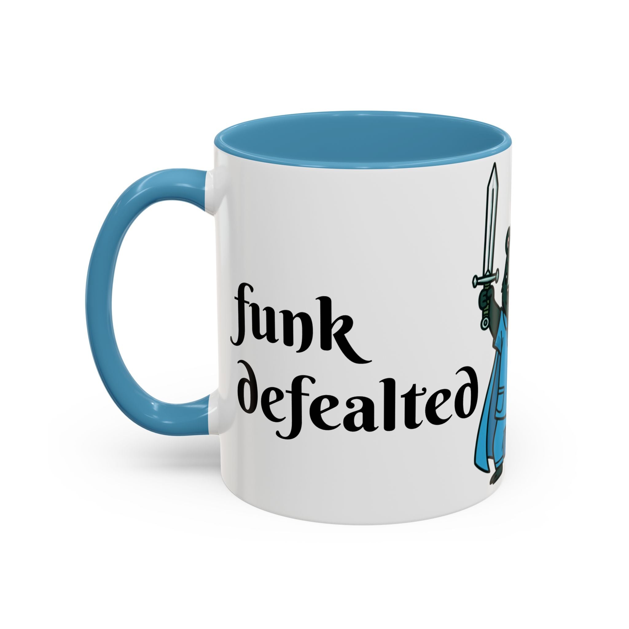 CNA Skunk Warrior Accent Coffee Mug — "Funk defeated,Care Completed"