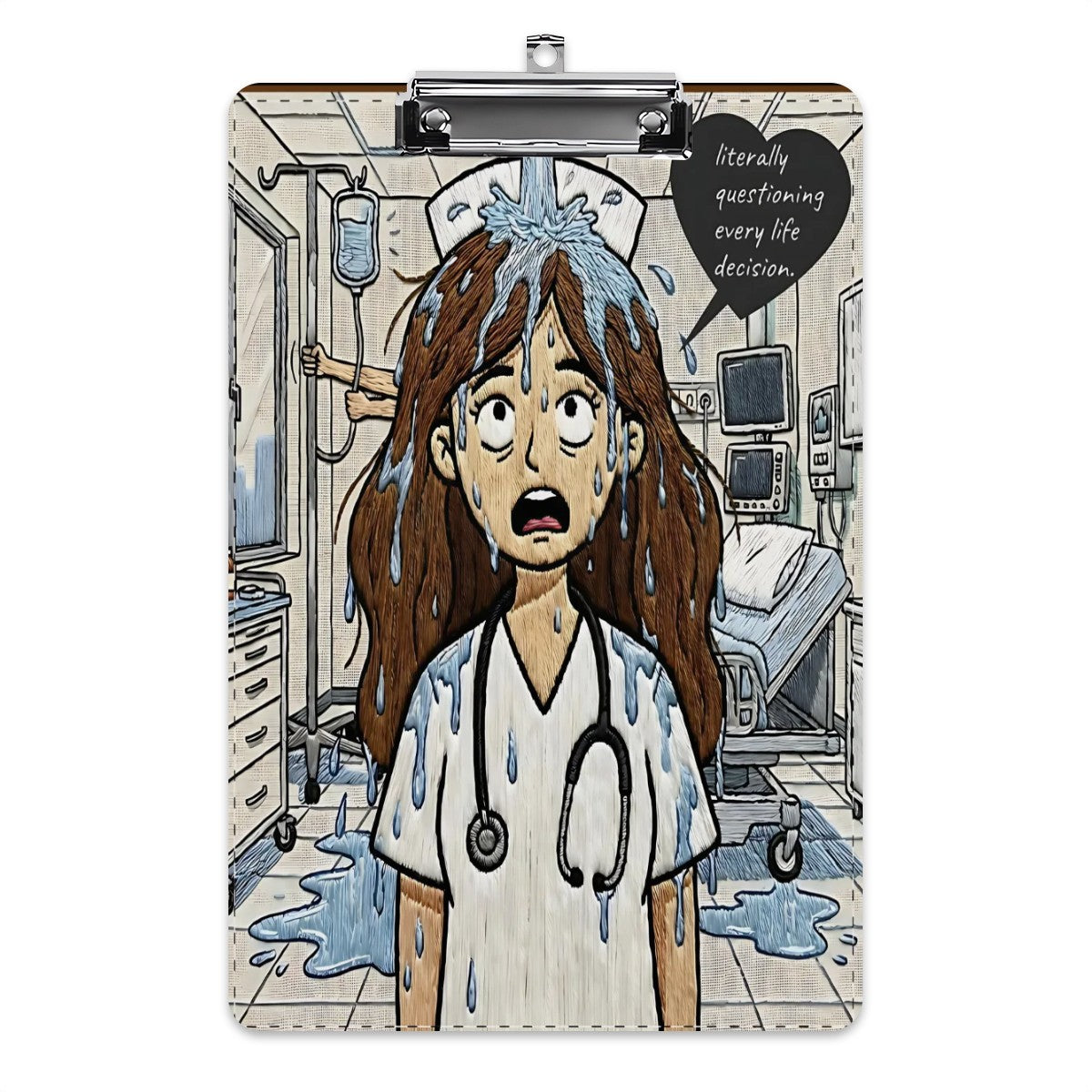 Acrylic Nursing student Clipboard
