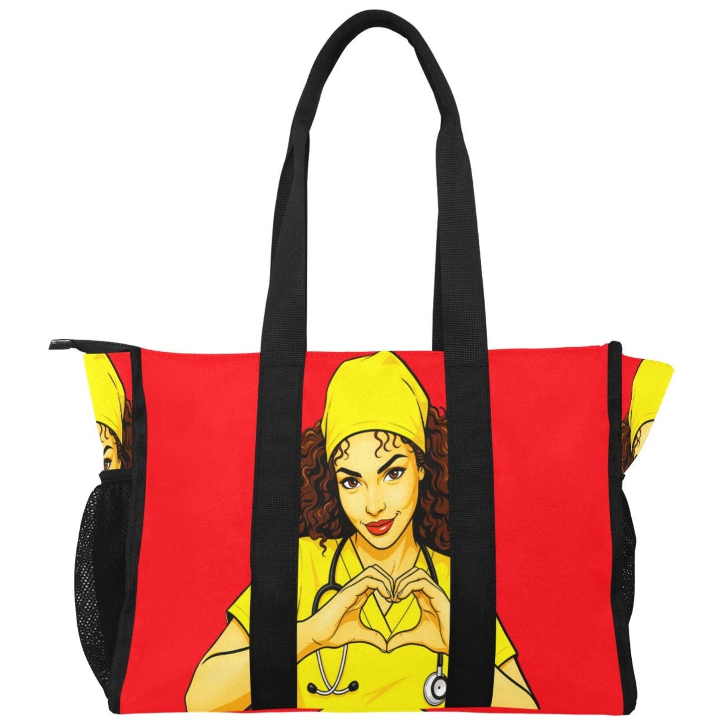 Healthcare Professional Tote with Empowering Artwork