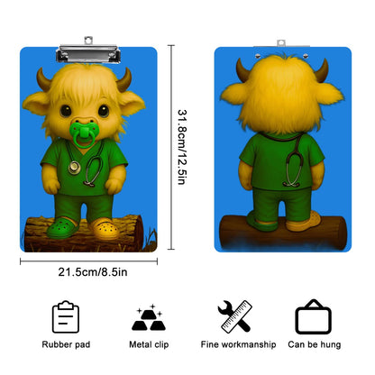 Little Healer on Duty – Front & Back Acrylic Clipboard