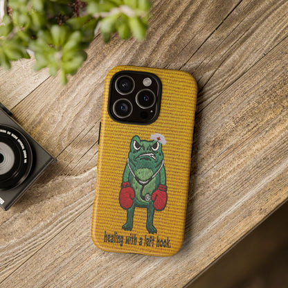 Tough Cases: 'Healing With a Left Hook' Boxing Nurse Phone Case