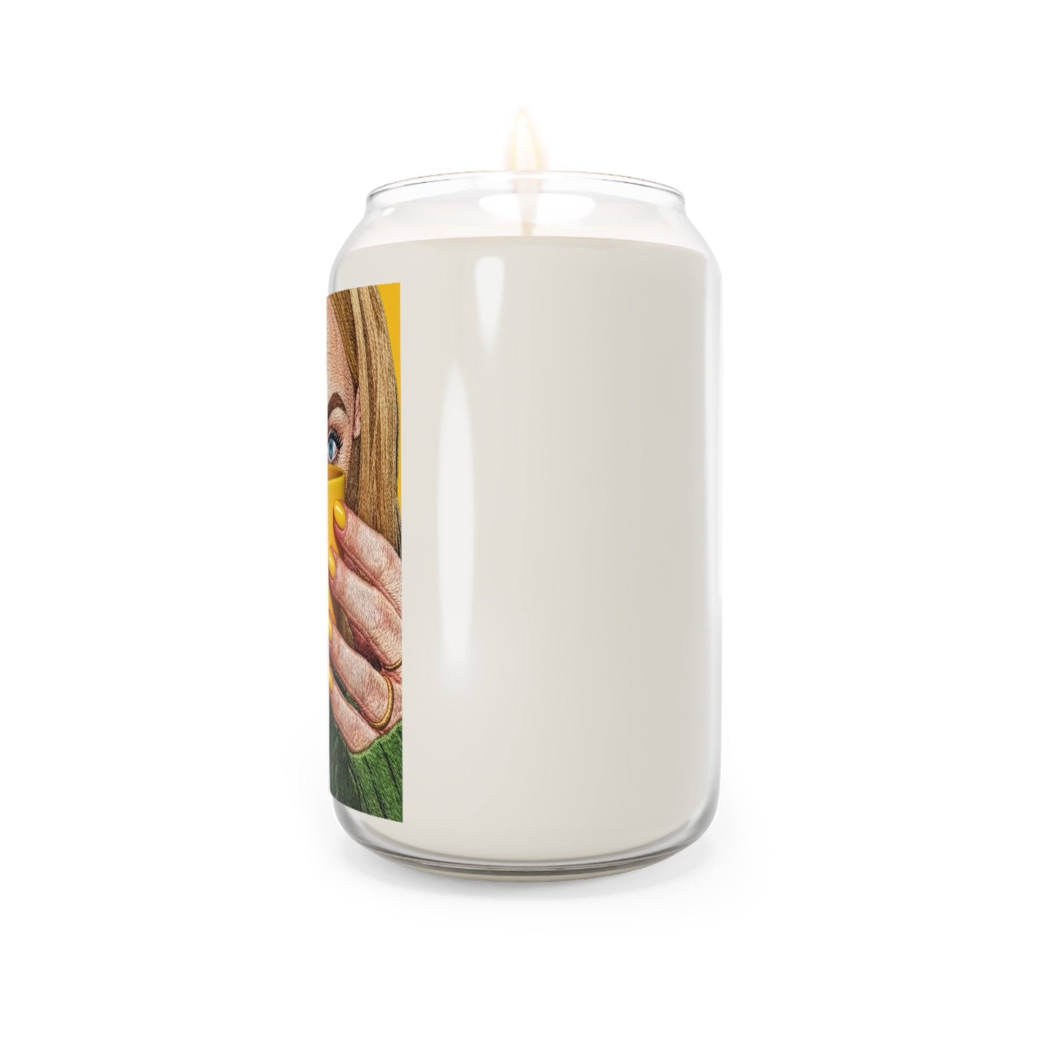 Soy Candle — I Save Lives: Golden Mug Candle, 13.75 oz