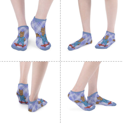 BluTokyo Llama CNA Socks — Shift on Wheels (5 Pairs Of The Same Picture)