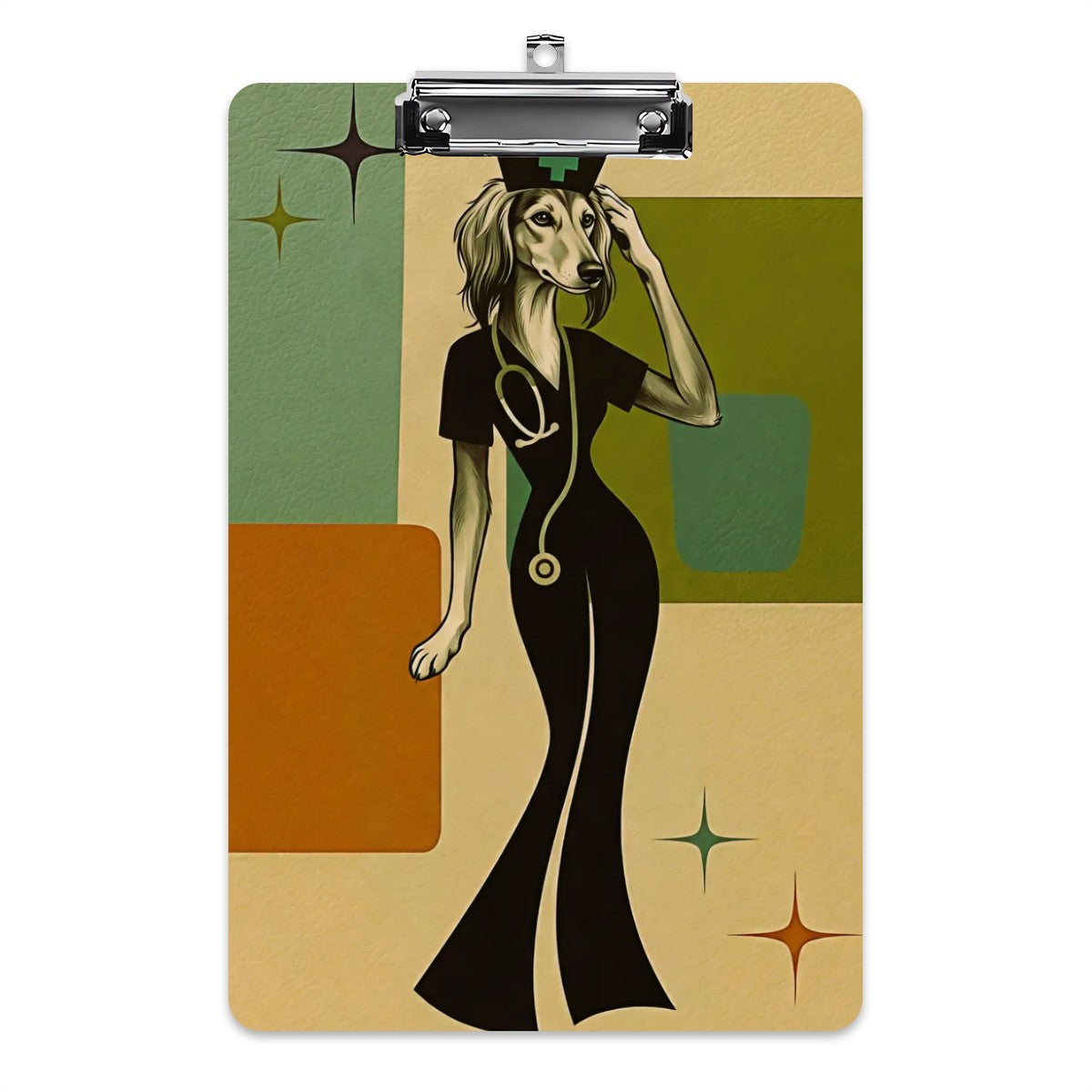 Acrylic Nurse Lassie Clipboard