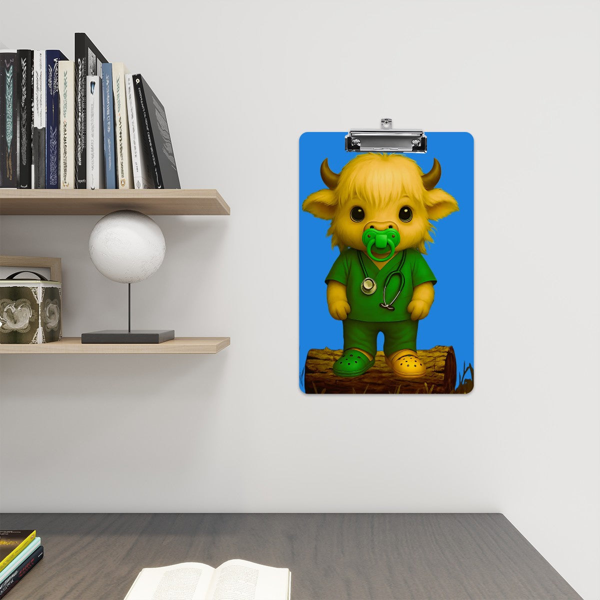 Little Healer on Duty – Front & Back Acrylic Clipboard