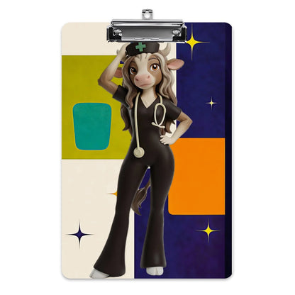 Acrylic Smexy Cow Clipboard