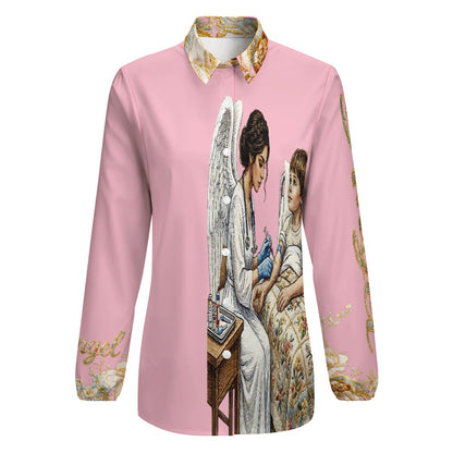 Vintage Tender Angel Long Sleeve Top