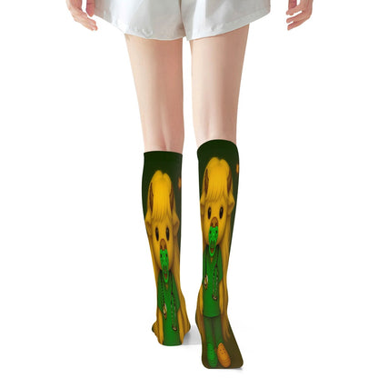 Trending Hustle Baby Calf Scrub Socks — BluTokyo Limited Edition