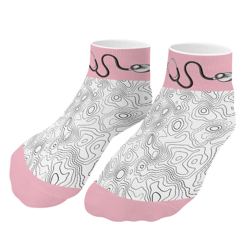 - Luxe Stethoscope Terrain Socks — BluTokyo Edition (5 Pairs Of The Same Picture)