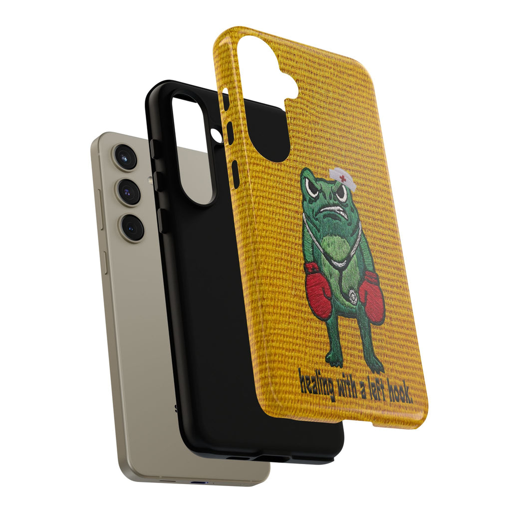 Tough Cases: 'Healing With a Left Hook' Boxing Nurse Phone Case