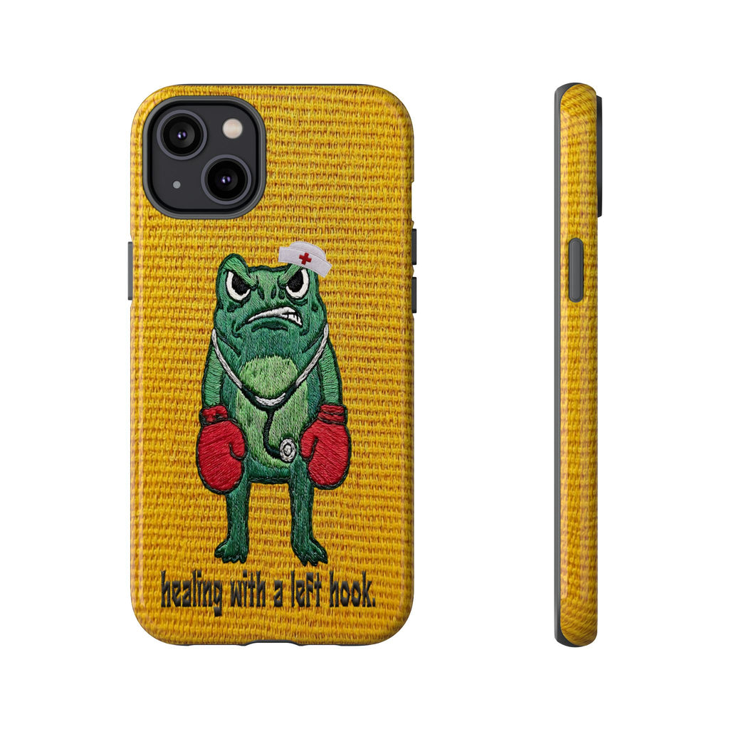 Tough Cases: 'Healing With a Left Hook' Boxing Nurse Phone Case