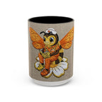 Bee Nurse Coffee Mug — Cute ‘Sleep Phy’ Floral Accent Mug (11/15oz)