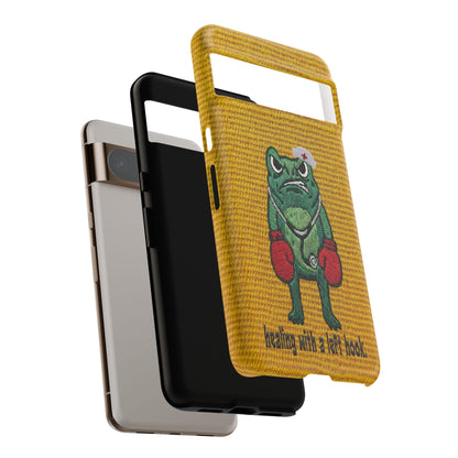 Tough Cases: 'Healing With a Left Hook' Boxing Nurse Phone Case