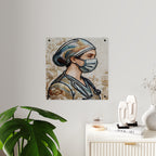 Guardian in Stitches – Acrylic Tribute to healthcare Heroes