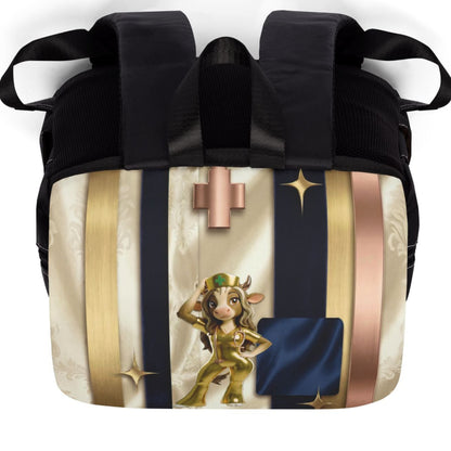 Retro Glam Golden Calf Clinician™ Luxe Backpack