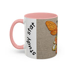 Bee Nurse Coffee Mug — Cute ‘Sleep Phy’ Floral Accent Mug (11/15oz)