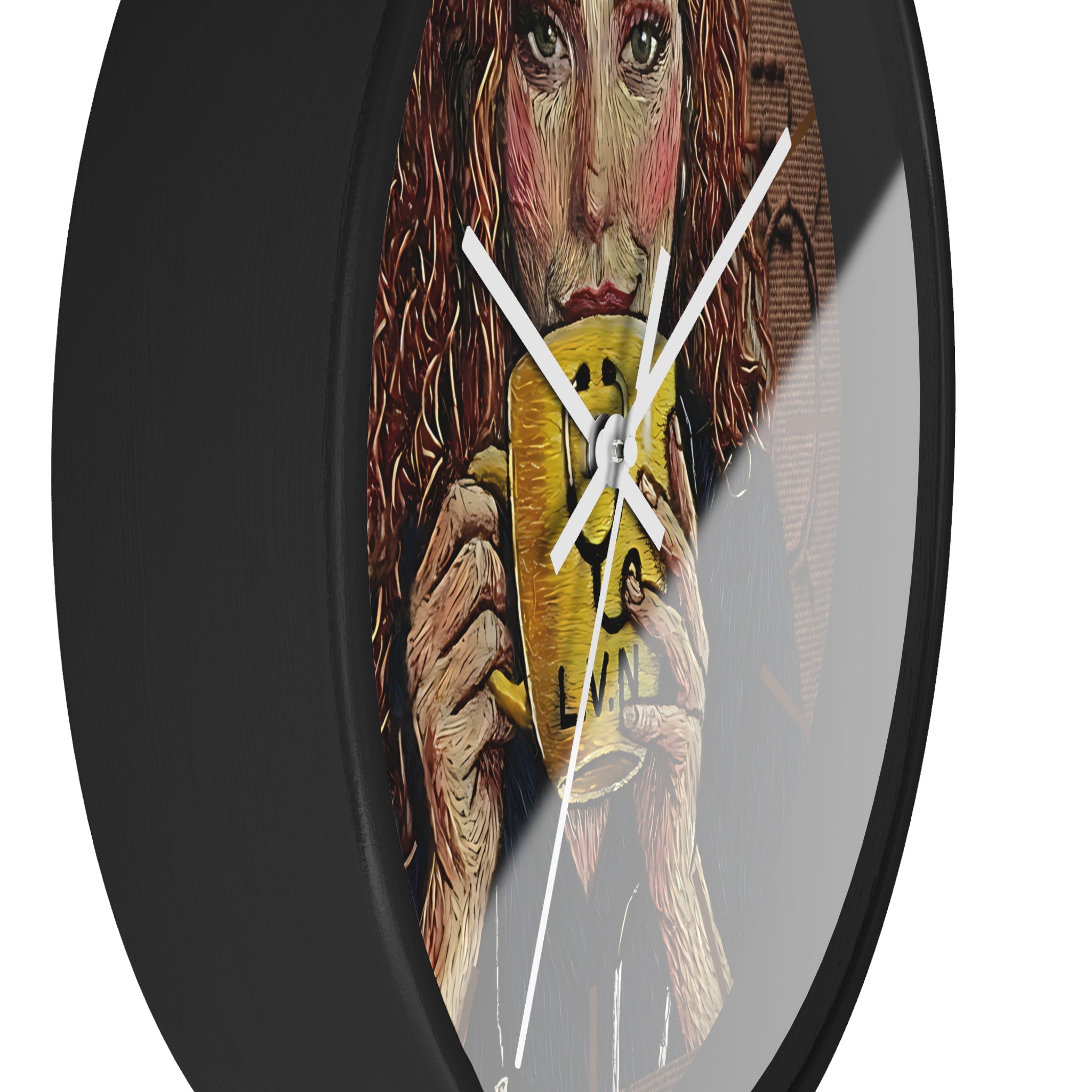 Wall Clock — Artisan Portrait Nurse  (L.V.N.) Decorative Home Clock
