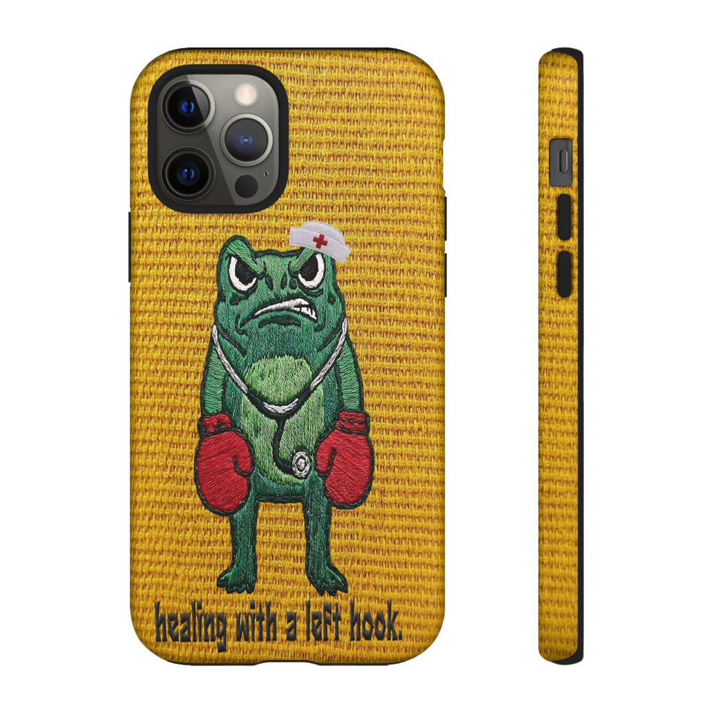 Tough Cases: 'Healing With a Left Hook' Boxing Nurse Phone Case