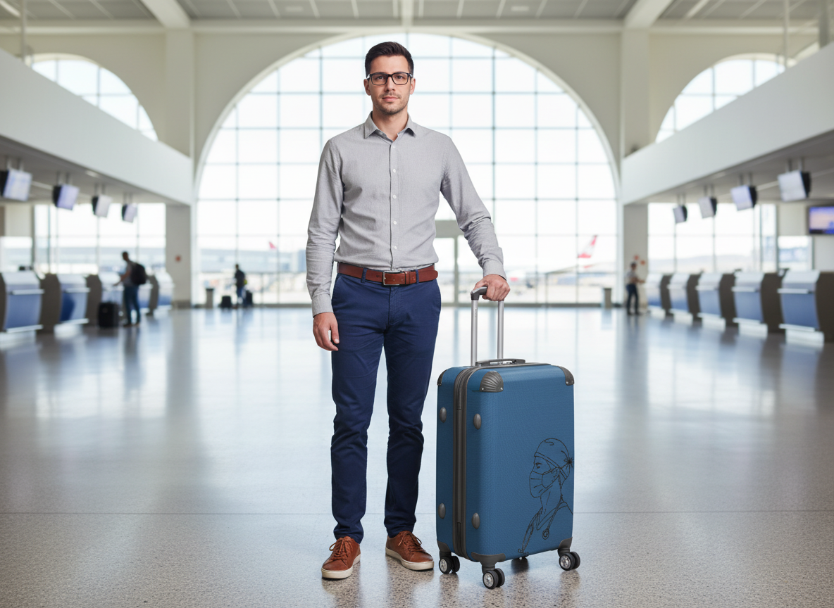 Frontline Hero Suitcase — Minimal Medical Edition