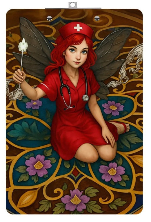 Nurse Fairy Magic + Medical Reference Clipboards