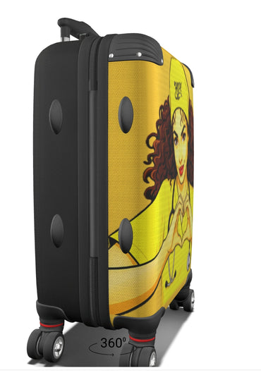 HOPE Healthcare Worker Suitcase – Heart Hands, Scrubs & Stethoscope (Copy)